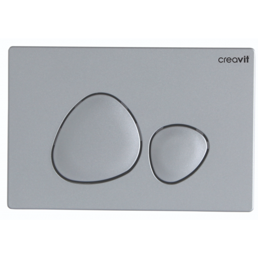 Кнопка смыва для инсталляции Creavit SPA серая матовая GP7002.00